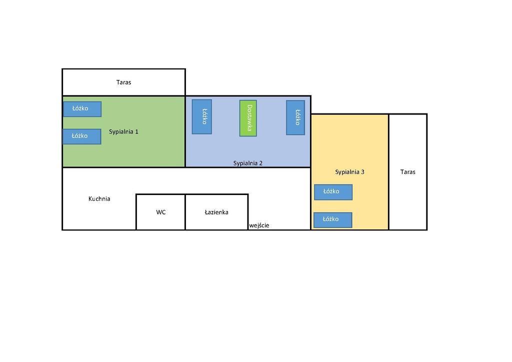 Pokoje W Apartamencie Danuta Gdynia Habitación foto